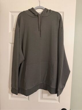 Woolx Women’s Avery Gray Hoodie Sweatshirt - Classic Pullover